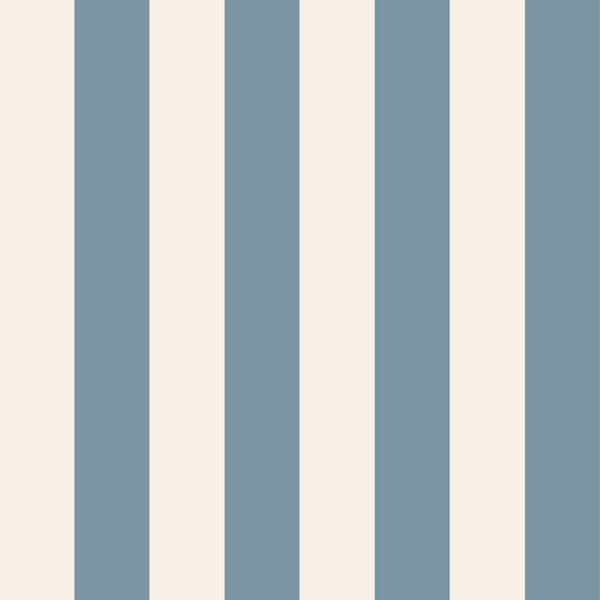 Scandinavian Blue Stripe