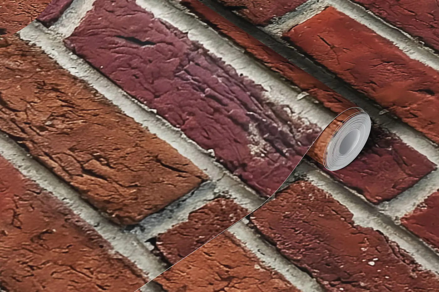 Rustic Brick Texture wallpaper roll