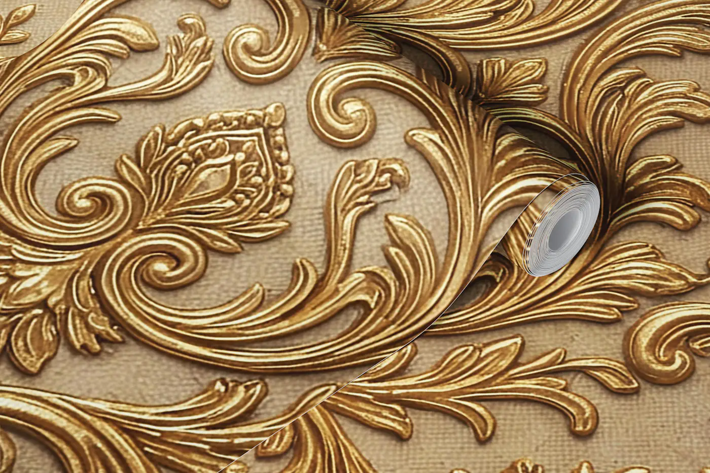 Gilded Grandeur Pattern wallpaper roll