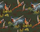 Woodland Pheasant Water Reeds
