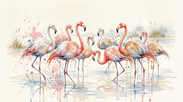 Flamingo Lagoon Dream