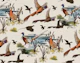 Pheasant Marshland Scene