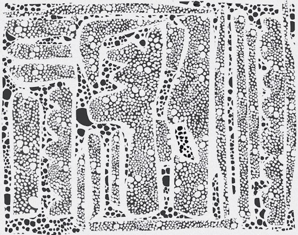 Stone Texture Abstract Grid