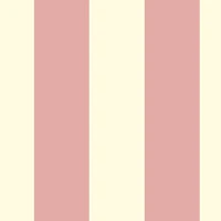 Awning stripe dusty rose pink and warm white tapete