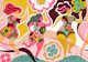 Dancing beauties flower pop