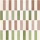 Modern Craft Rectangular Tiles Brown Green
