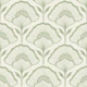 Sage green ginkgo leaves shaped flowers
