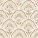 Beige brown ginkgo leaves shaped flowers