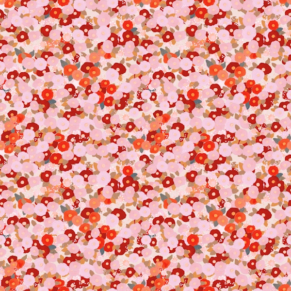 Pink Summer Flower Happy Mix
