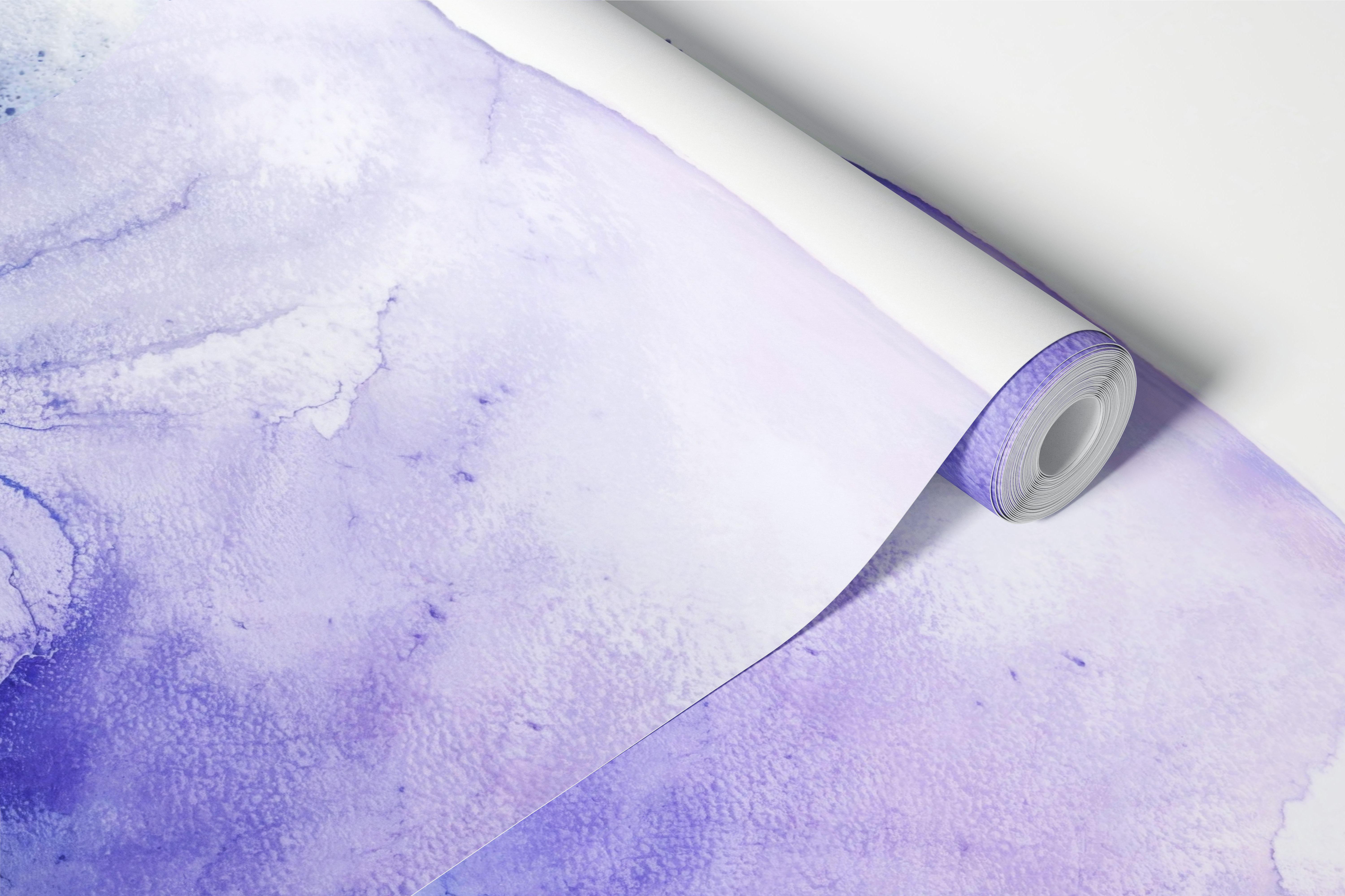 Pastel Manatee Trio wallpaper in a room setting