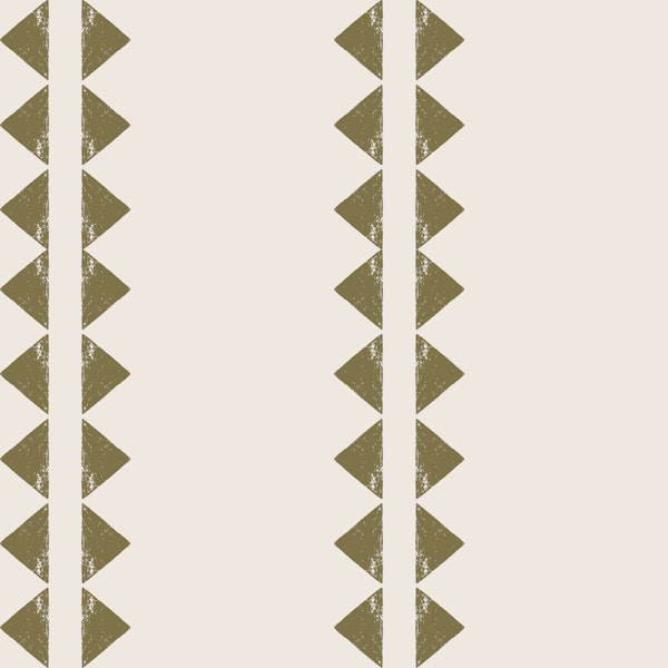 Scandi Olive Triangles on Cream