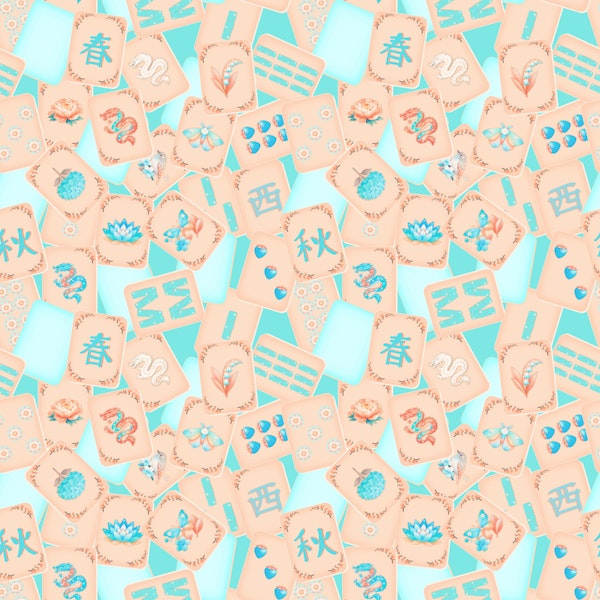 Mahjong Mahjong Mahjong Love Mint