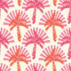 Miami Palms Sunrays Hot Pink