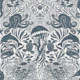 Blue and White Linen Coastal Sea Garden