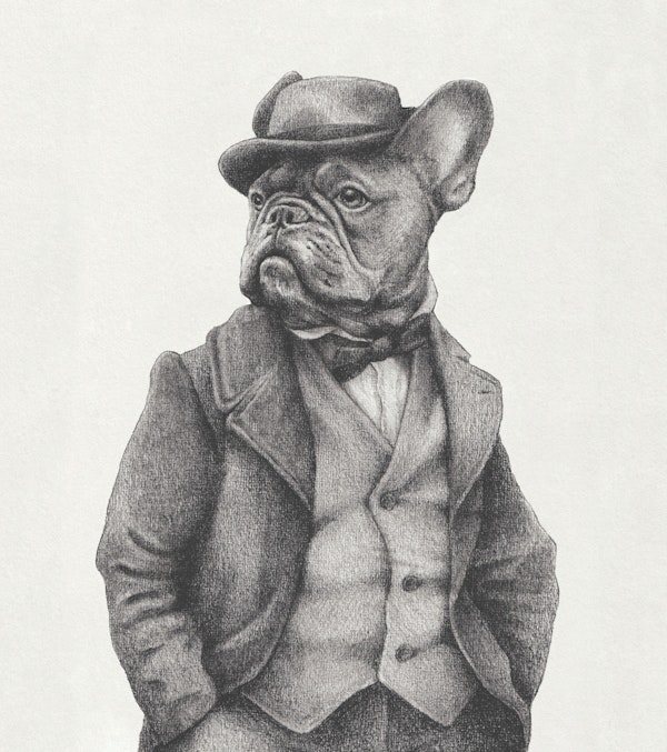 The French Gentleman BW