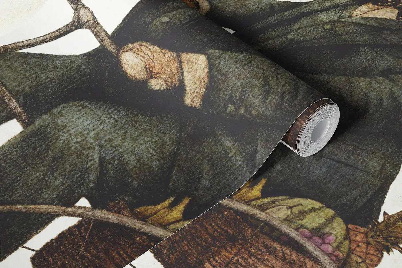 Return from the Morning Market wallpaper roll