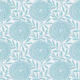 Coastal Aqua Flower Repeat