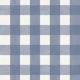 Dusty Denim Blue Buffalo Check
