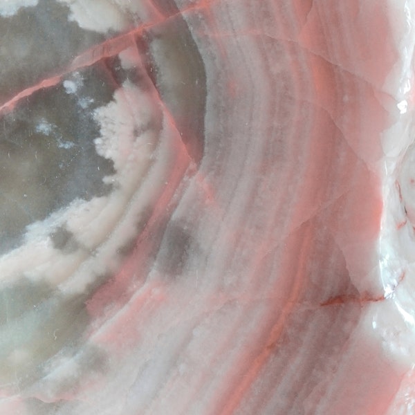 Pink and Gray Marble