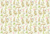 Playful Jungle Monkeys wallpaper