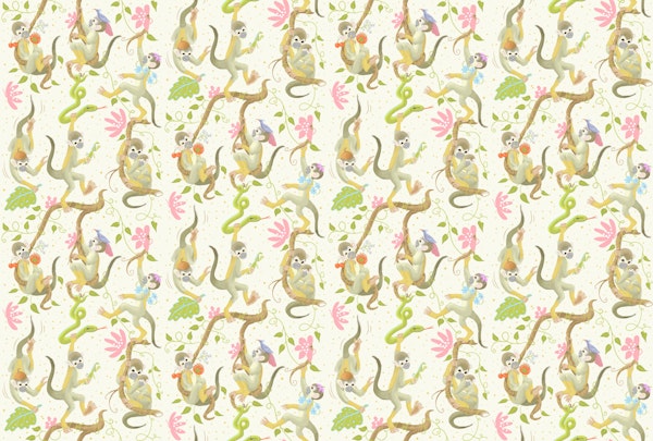 Playful Jungle Monkeys