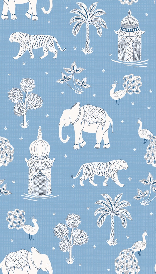 Exotic Jungle - Blue