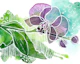 Modern Botanical Orchid