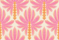 Pink and Orange Palm Leaves Boho Palms wallpaper