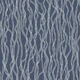 Organic Minimalist Wavy Lines in vintage blue