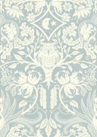 Scandi Folk Owl and Moon wallpaper