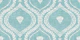 Coastal Reverie Ogee in teal blue