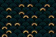 Dark Teal Arch Art Deco