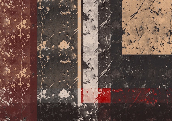 Rust and Charcoal Concrete