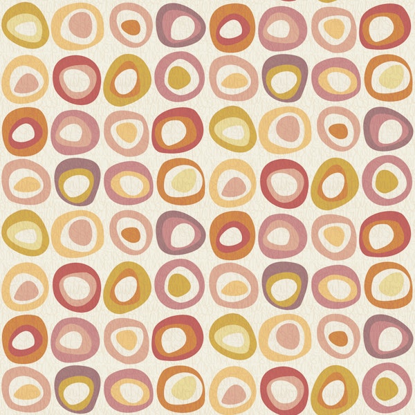 Mid Century Modern Pebbles Warm Neutral Light