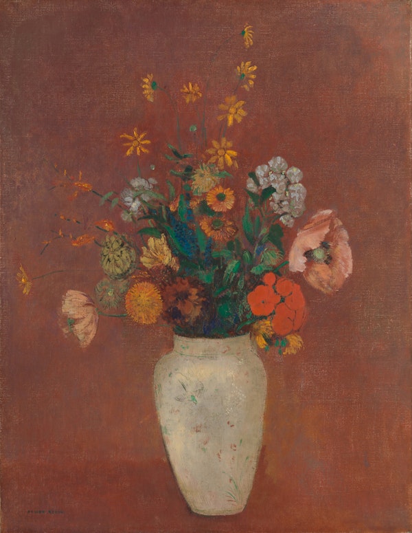 Vintage Bouquet - Odilon Redon - Aster