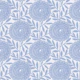 Powder Watercolor Blue Floral Blooms