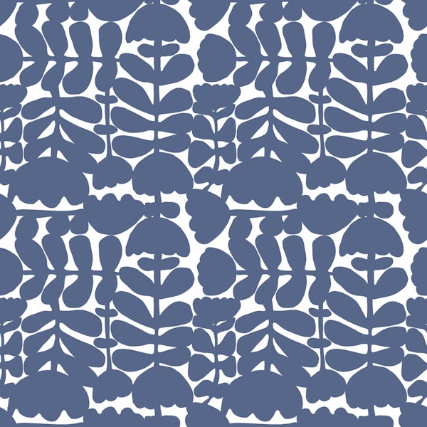 Indigo Modern Scandinavian Floral