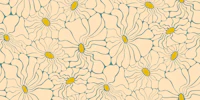 Groovy Fluid Flowers - Neutral wallpaper