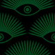 Art Deco Eye - Emerald