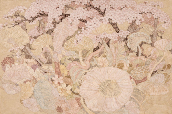 Mystical Cherry Blossom Fantasy