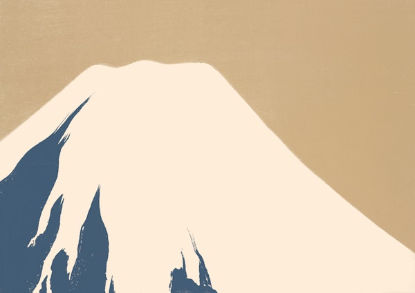 Mount Fuji - Kamisaka Sekka - Aster