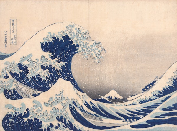 Hokusai Wave - Aster