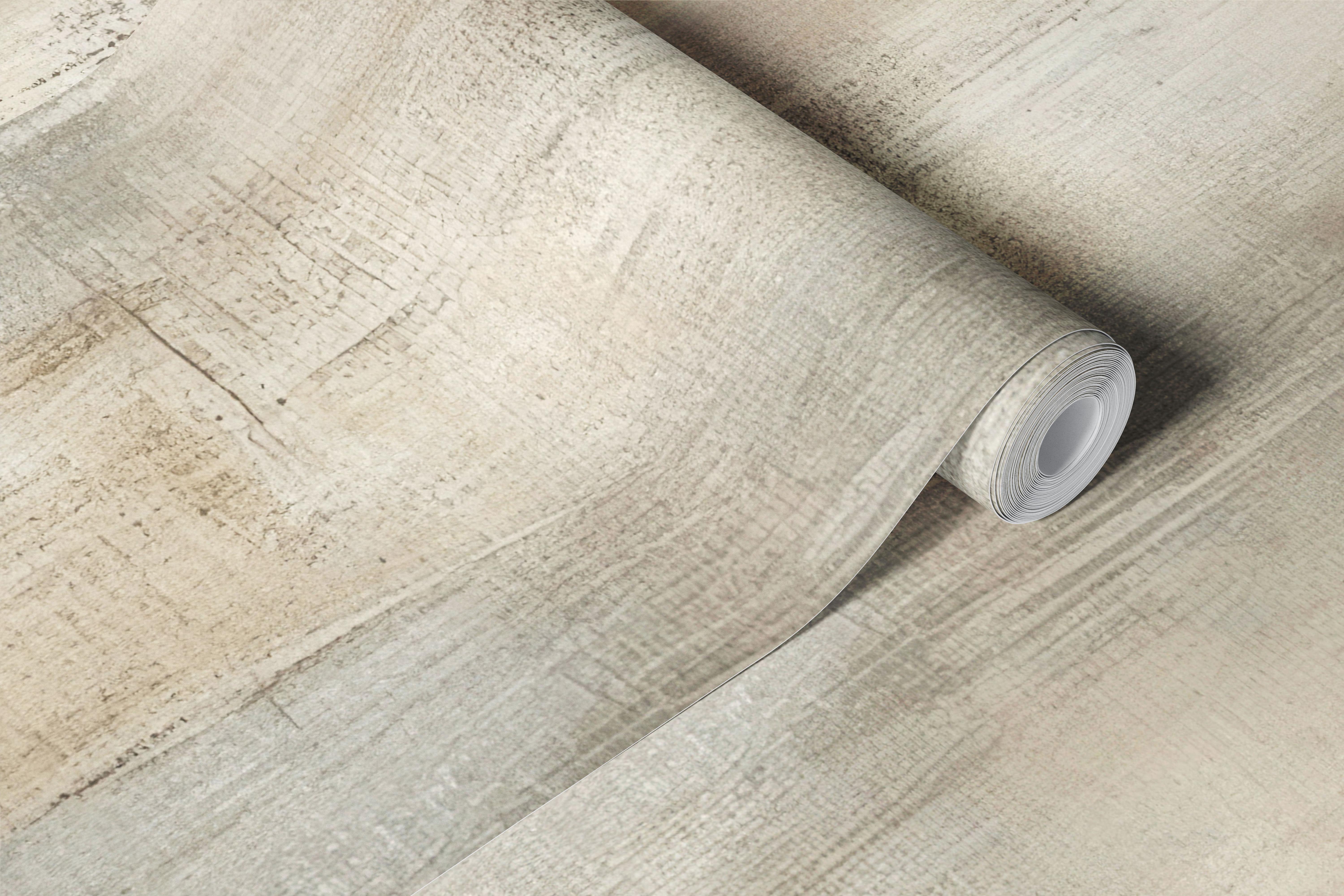 Warm beige abstract brushstrokes wallpaper in a room