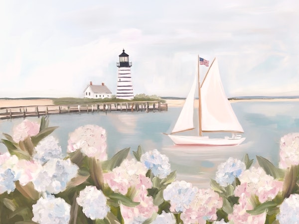 Hydrangeas by the Harbor