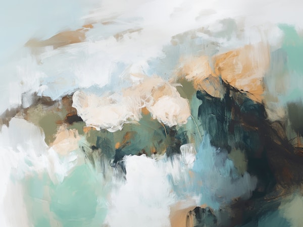 Sage Teal and Sand Haze