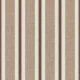Cottage Ticking Stripe - Dusty Peach & Plum
