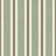 Cottage Ticking Stripe - Soft Green & Orange