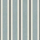 Cottage Ticking Stripe - Cool Blue & Brown
