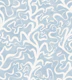 Ocean Botanical - Seaweed on Painterly Blue