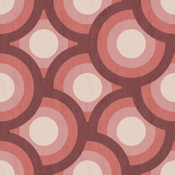 Geometric Circles Warm Earthy Neutrals